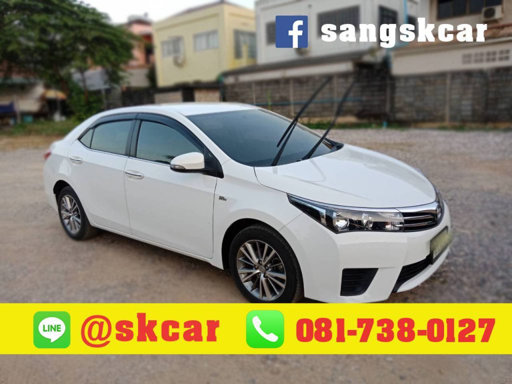 ALL NEW COROLLA ALTIS วัน 1500 บาท